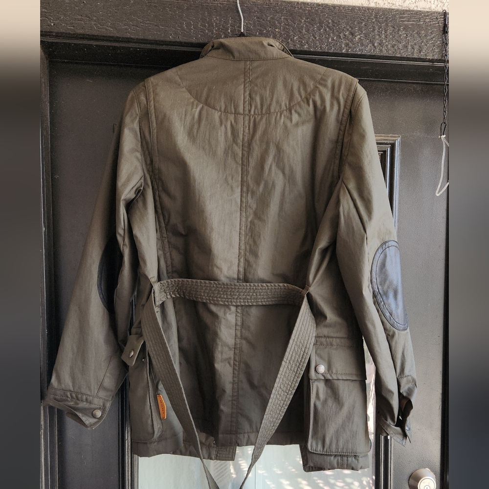 Coach Cotton Field Jacket Moto Style - image 3